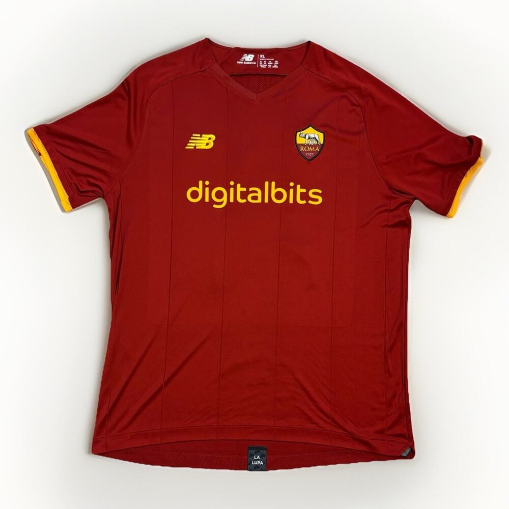 AS Roma Bryan Reynolds 19 Home Jersey Shirt XL by New Balance Sz XL